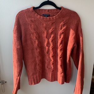 American Eagle burnt orange/red sweater